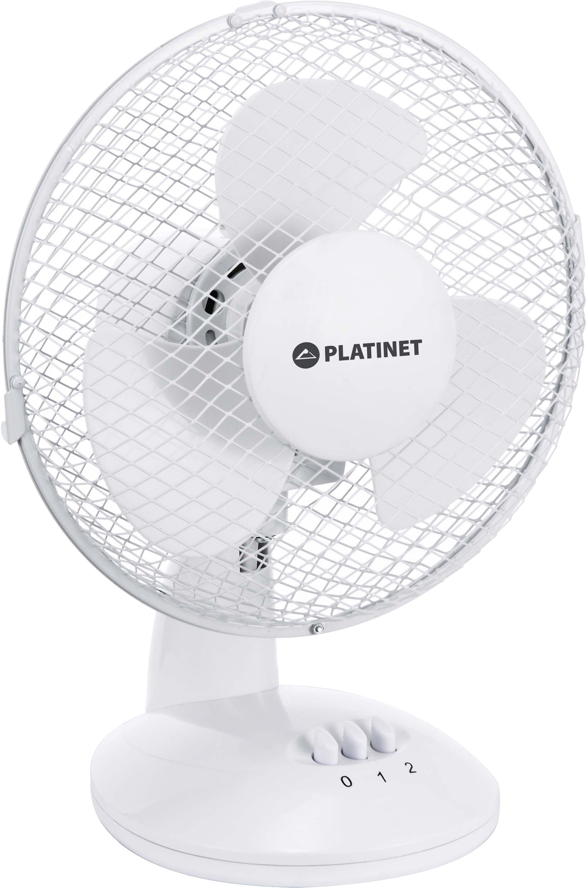 Platinet fan 9", white (44743)