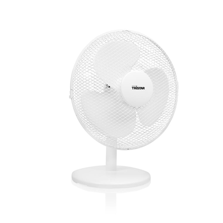 Ventiliatorius Tristar  Desk fan  VE-5724  Desk fan  White  Diameter 30 cm  Number of speeds 3