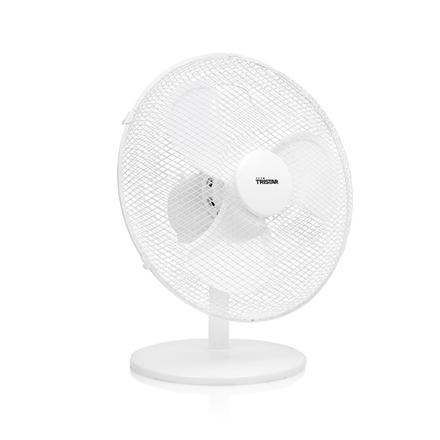 Ventiliatorius Tristar  Desk fan  VE-5727  Desk fan  White  Diameter 30 cm  Number of speeds 3