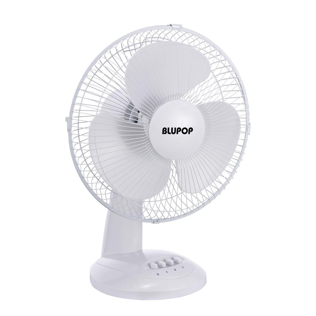 Stalo ventiliatorius Blupop 30 cm,  BFN4435W baltas