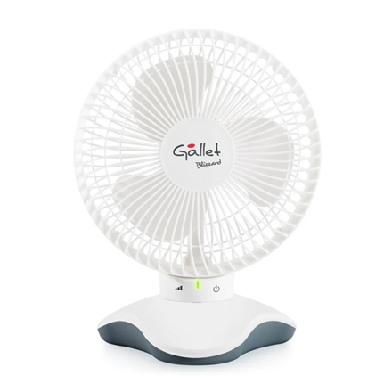 Ventiliatorius Gallet Fan  GALVEN6  Table Fan  White  Diameter 15 cm  Number of speeds 3  Osci