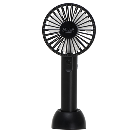 Ventiliatorius Adler Mini USB Fan  AD 7338  Desk fan  Black  Diameter 7 cm  Number of speeds 3