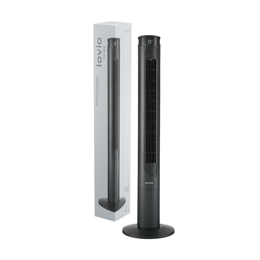 Lovio LVTF101N24C Tower Fan AirWave Black