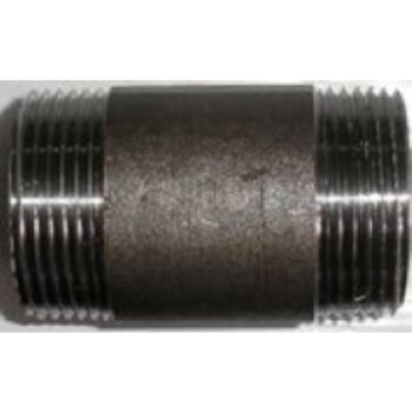 Trumpasriegis plieninis juodas 2" x 70 mm E.E.