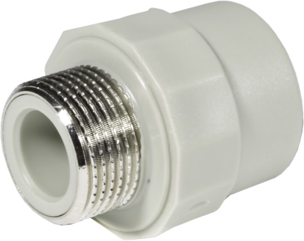 Perėjimas PPR 25 mm x 1/2" į išorinį metalinį sriegį HP Trend 77723