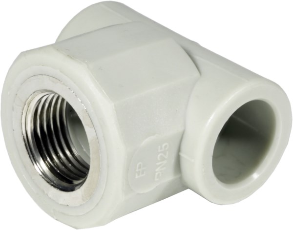 Trišakis vandens ir šilumos sistemų montavimui HP Trend PPR Ø 20 mm x 1/2" vidiniu sriegiu 883134
