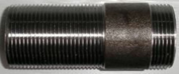 Ilgasriegis plieninis juodo metalo 11/4" x 110 mm E.E.