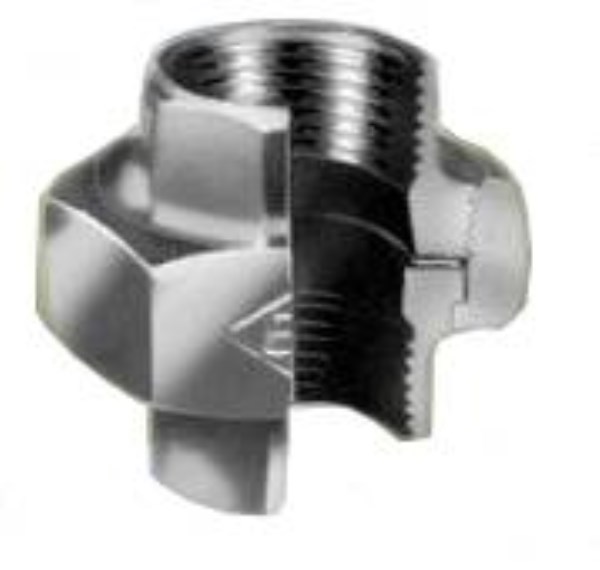 Sujungimas išardomas juodo metalo 2" v/v