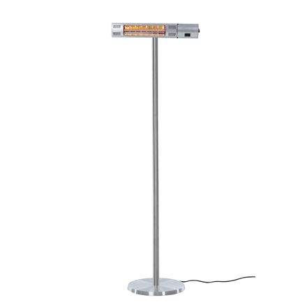 Šildytuvas SUNRED  Heater  RD-SILVER-2000S, Ultra Standing  Infrared  2000 W  Silver  IP54