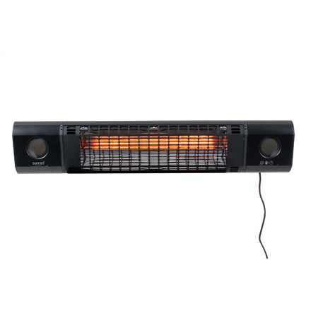 Infraraudonųjų spindulių šildytuvas SUNRED  Heater  SOUND-2000W, Sun and Sound Ultra Wall  Infrar