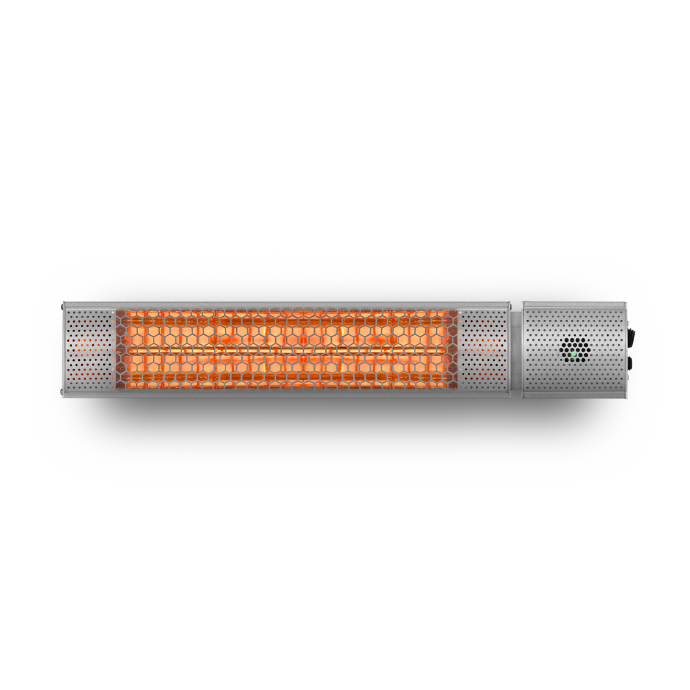 Sieninis šildytuvas Heatum URBAN H2000R Silver