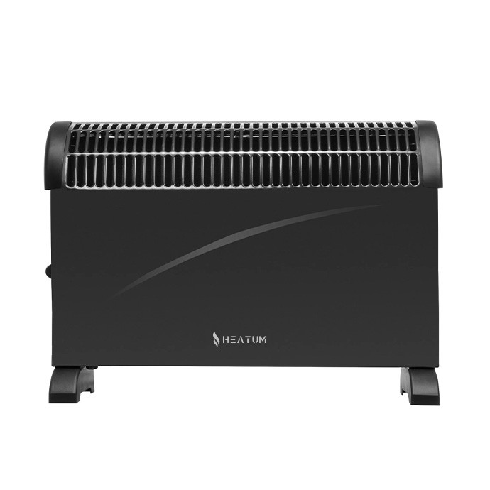 konvekcinis šildytuvas Heatum THERMA H2000 Juodas