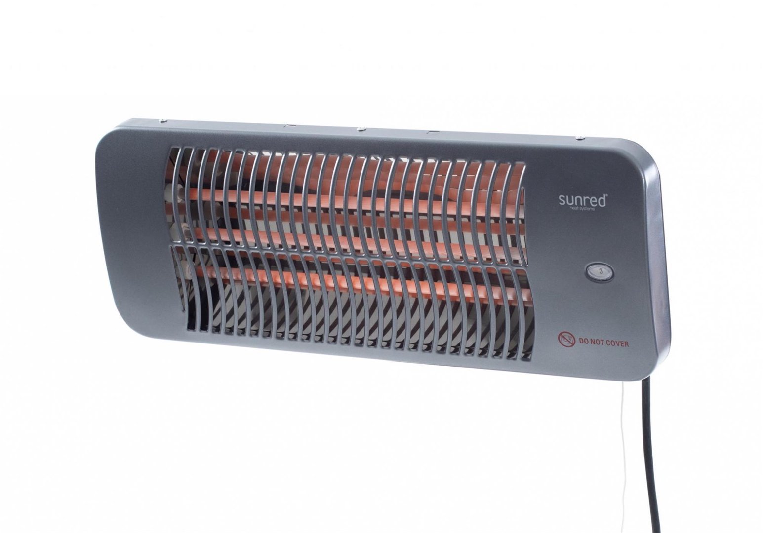 Infraraudonųjų spindulių šildytuvas SUNRED LUG-2000W
