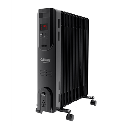 Šildytuvas Camry  Heater  CR 7813  Oil Filled Radiator  2500 W  Number of power levels 3  Blac