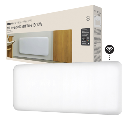 Šildytuvas Mill Invisible Smart WiFi Heater  PA1300WIFI4  Panel Heater  1300 W  Suitable for roo
