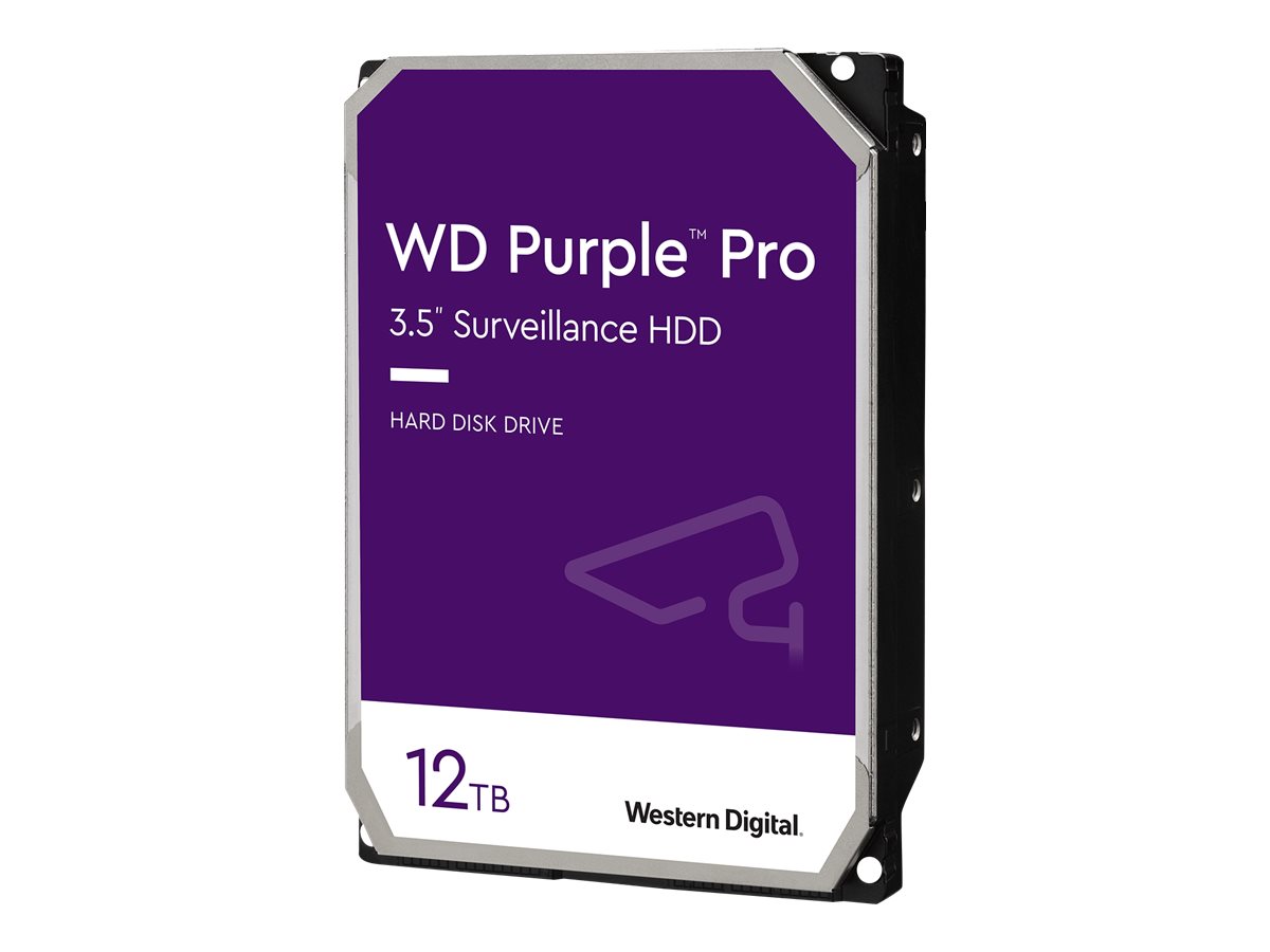 Western Digital | Surveillance Hard Drive | Purple Pro WD121PURP | 7200 RPM | 12000 GB