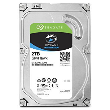 2TB SEAGATE SURVEILLANCE SKYHAWK 3.5“, HDD SATA 2TB 5900RPM SATA 6G