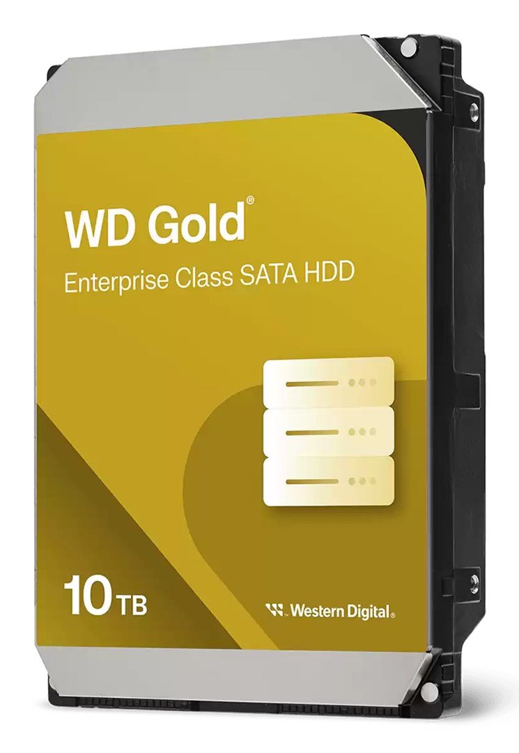 Western Digital Gold WD103KRYZ vidinis kietasis diskas 10 TB 7200 RPM 512 MB 3.5" „Serial ATA III“