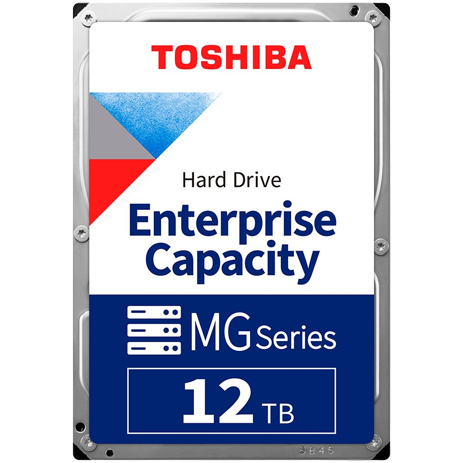 HDD Server TOSHIBA MG09 12TB CMR 512e, 3.5'', 512MB, 7200RPM, SATA, SKU: HDEPZ13GEA51F