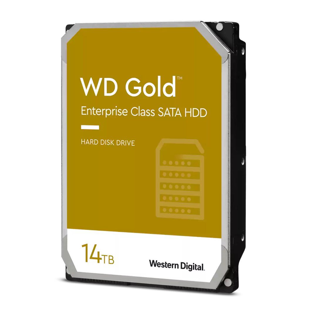 Western Digital Gold WD142KRYZ vidinis kietasis diskas 3.5" 14 TB „Serial ATA III“