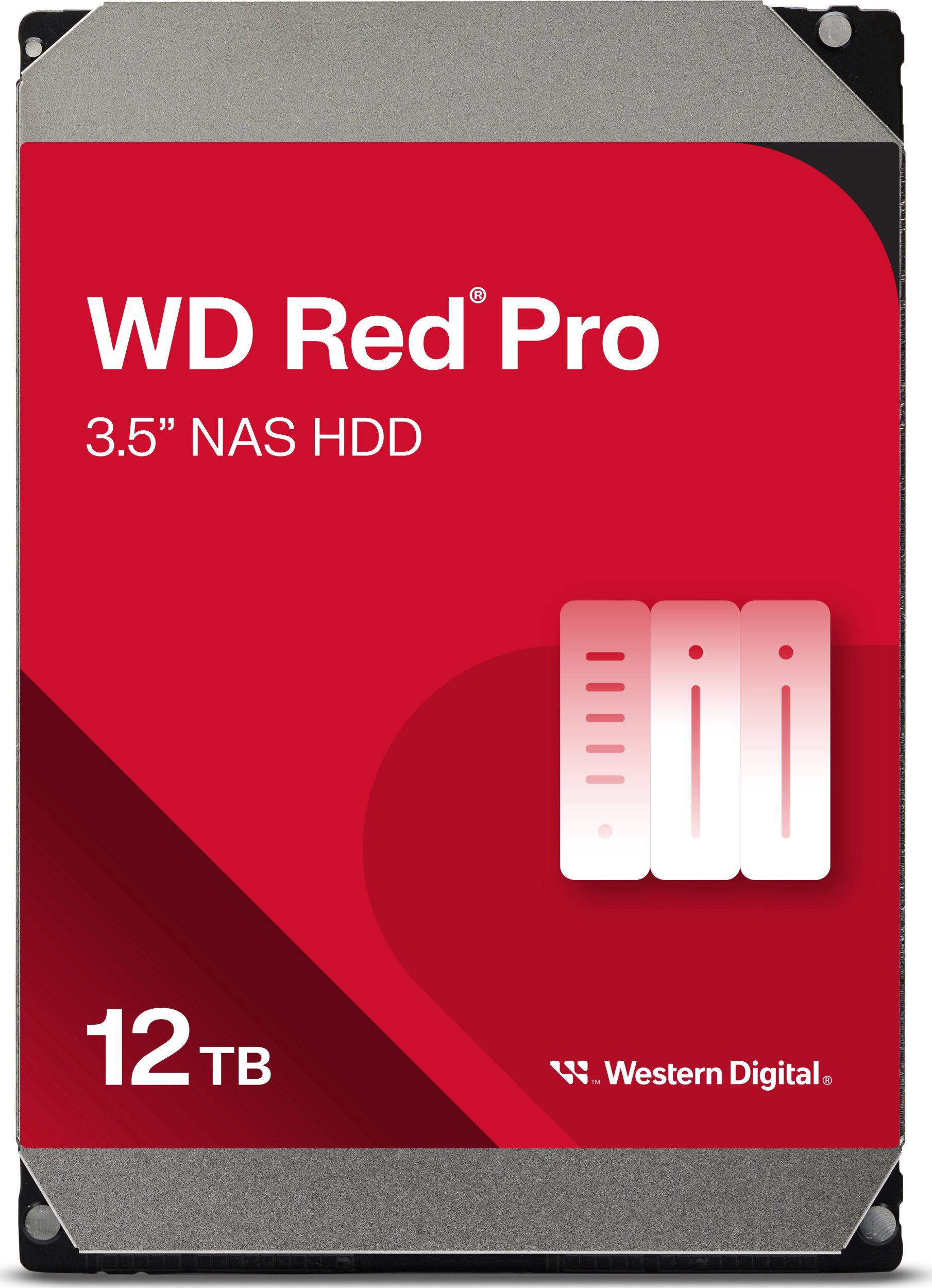 Server disk WD Red Pro 12TB 3.5'' SATA III (6 Gb/s) (WD121KFBX)