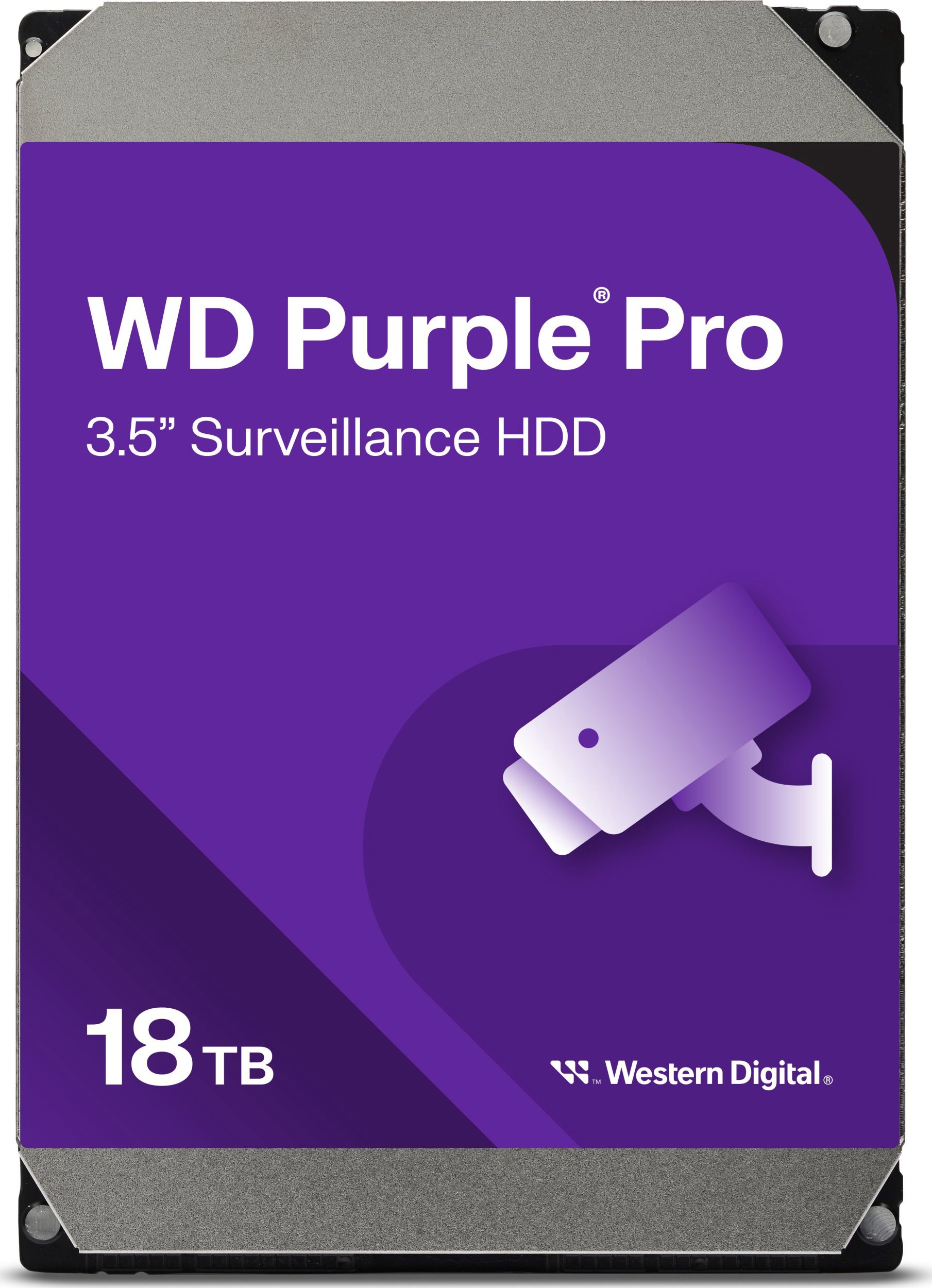 Server disk WD Purple Pro 18TB 3.5'' SATA III (6 Gb/s) (WD181PURP)