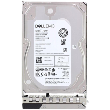 Vidinis kietasis diskas HDD Dell  HDD 3.5" / 2TB / 7.2k / SATA / 6Gb / 512n / Hot-plug / 15G Rx50