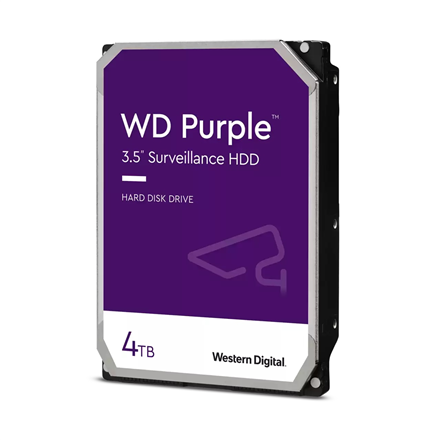 Vidinis HDD Western Digital Purple Surveillance, 4 TB, 3.5", HDD