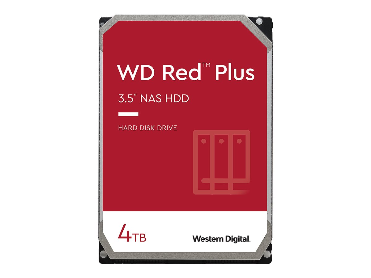 Western Digital | Hard Drive | Red WD40EFPX | 5400 RPM | 4000 GB