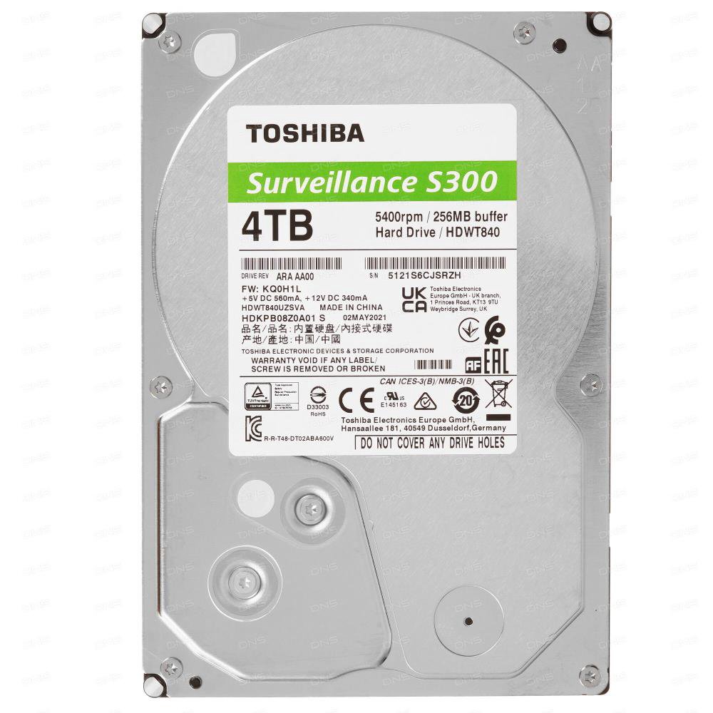 Vidinis kietasis diskas HDD TOSHIBA HDWT840UZSVA