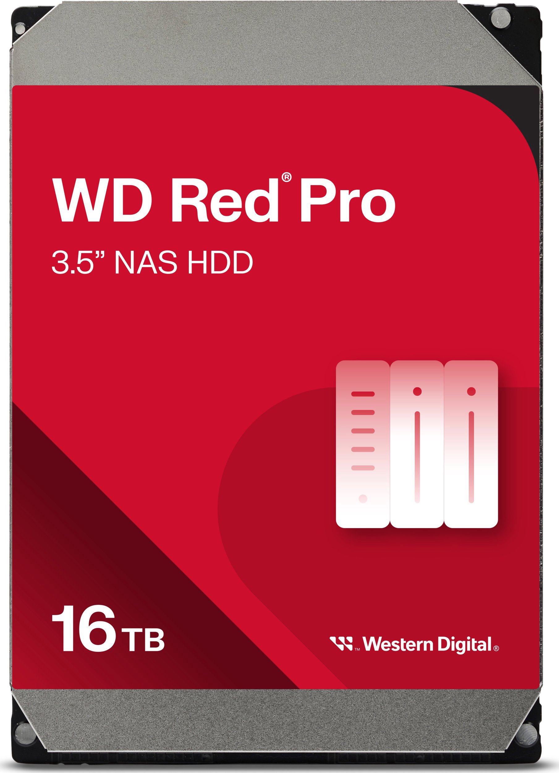 Server disk WD Red Pro 16TB 3.5'' SATA III (6 Gb/s) (WD161KFGX)