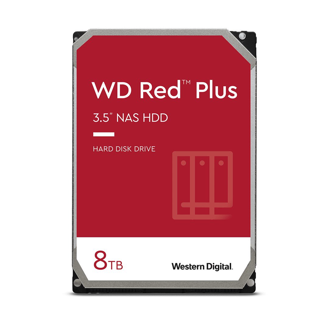 Western Digital Red Plus 3.5" 8 TB „Serial ATA III“