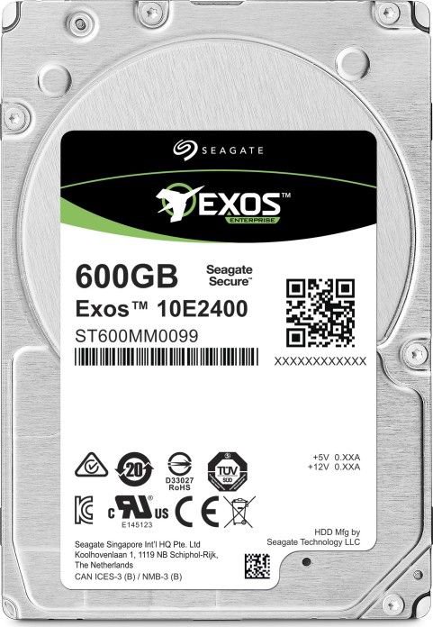 Server disk Seagate Exos E 10E2400 600GB 2.5''' SAS-3 (12Gb/s) (ST600MM0009)