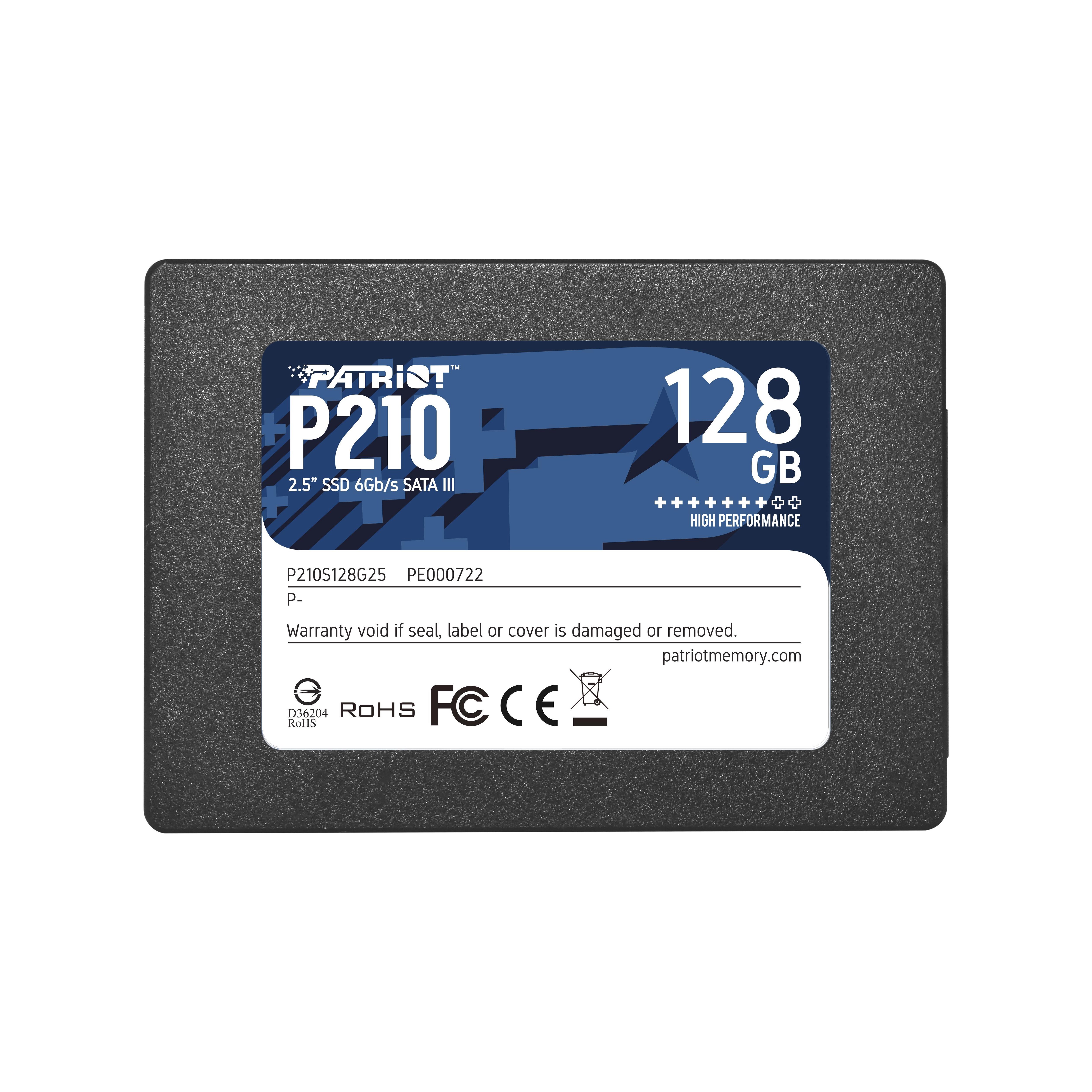 Vidinis kietasis diskas SSD PATRIOT P210S128G25