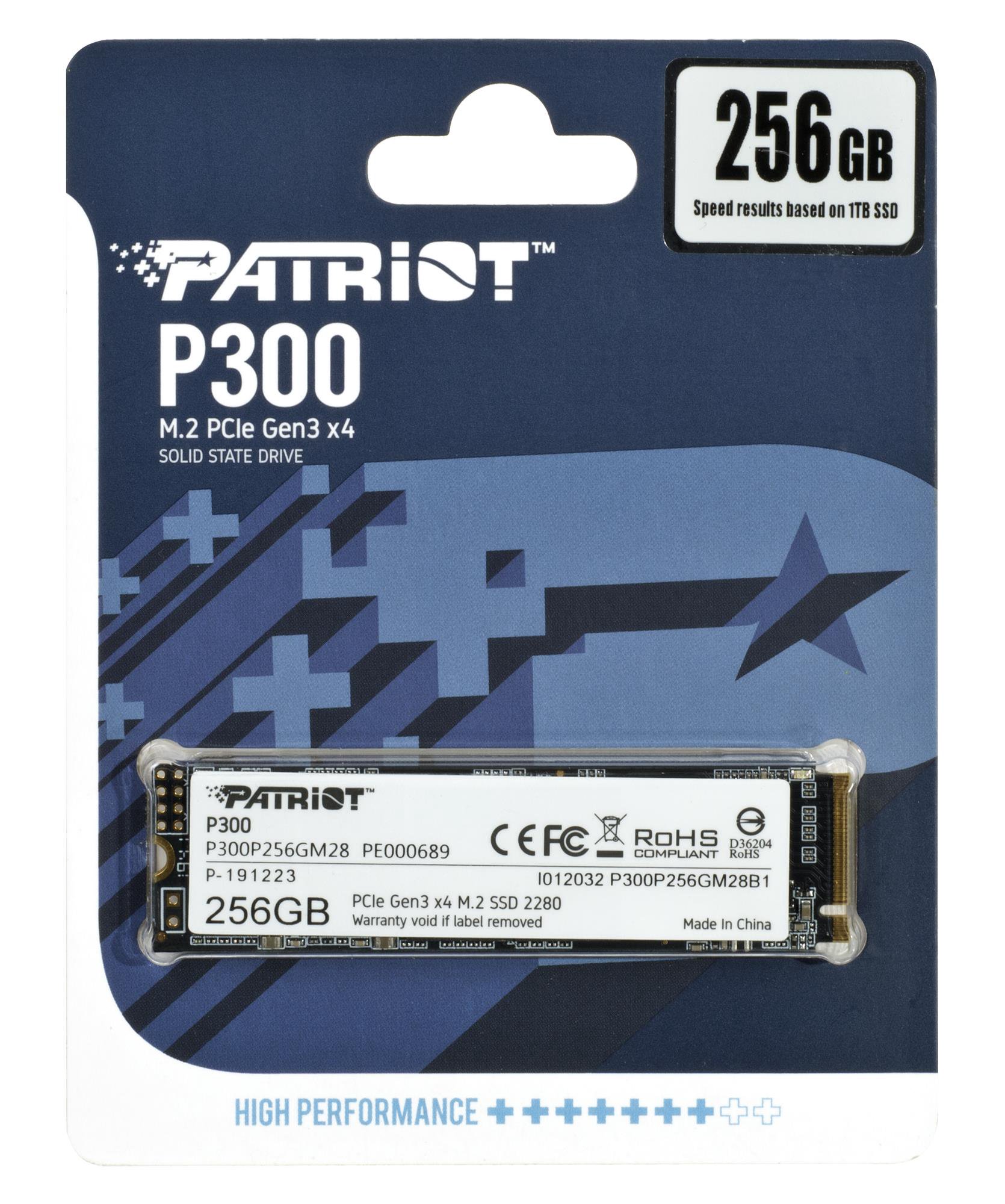 Vidinis kietasis diskas SSD PATRIOT P300P256GM28