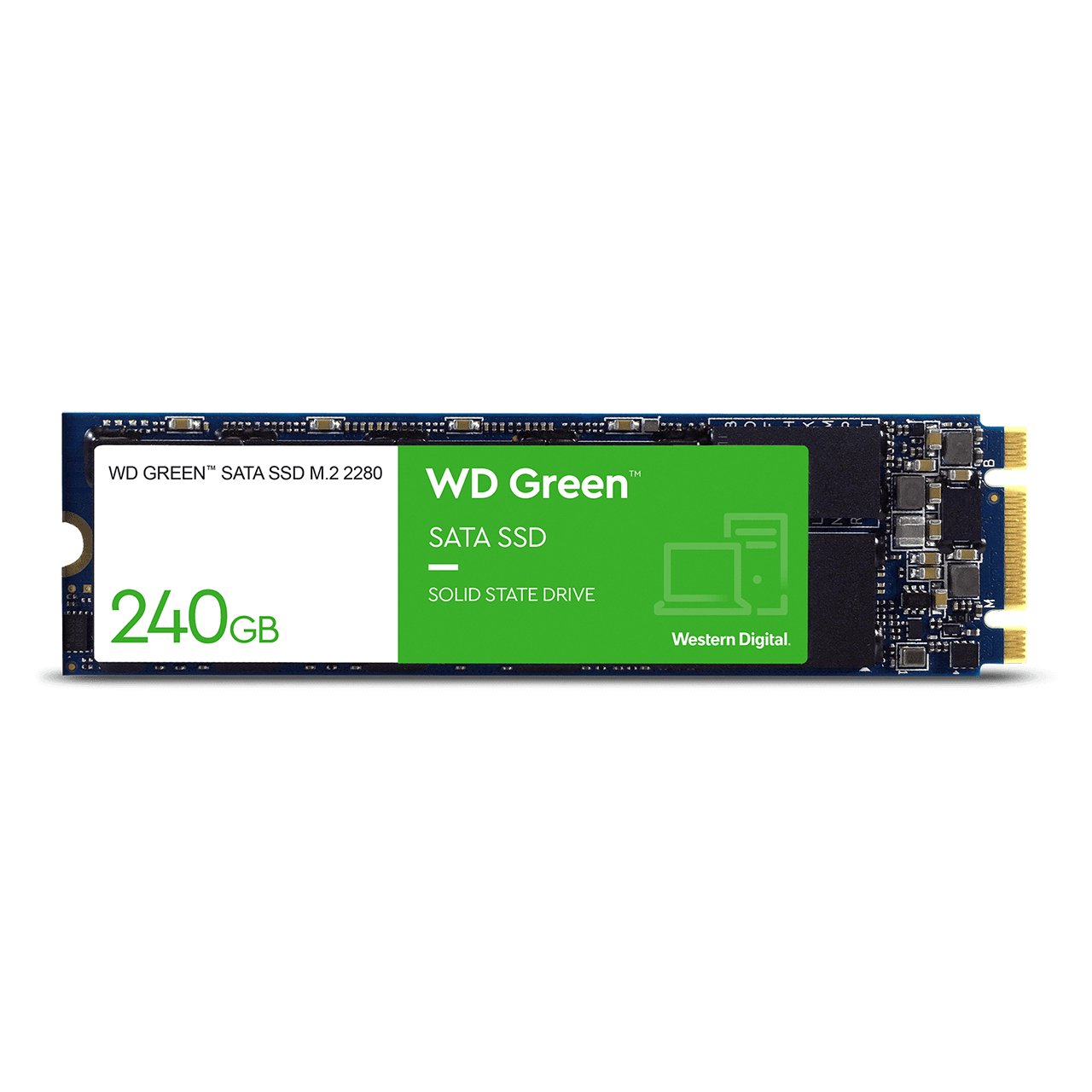 Vidinis kietasis diskas SSD WD Green WDS240G3G0B 2.5" 240 GB