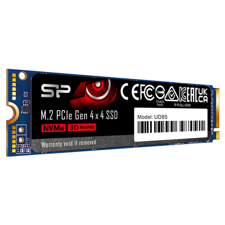 Silicon Power SSD UD85  250 GB, SSD form factor M.2 2280, SSD interface PCIe Gen4x4, Wr