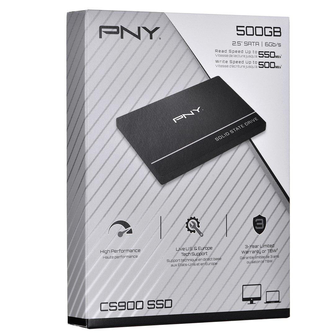 Vidinis kietasis diskas SSD PNY Technologies SSD7CS900-500-RB