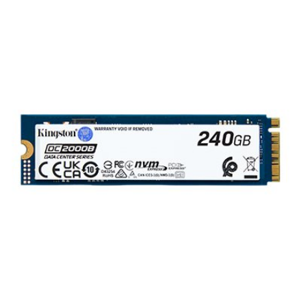 Vidinis kietasis diskas SSD Kingston SSD  DC2000B  240 GB  SSD form factor M.2 2280  Solid-state