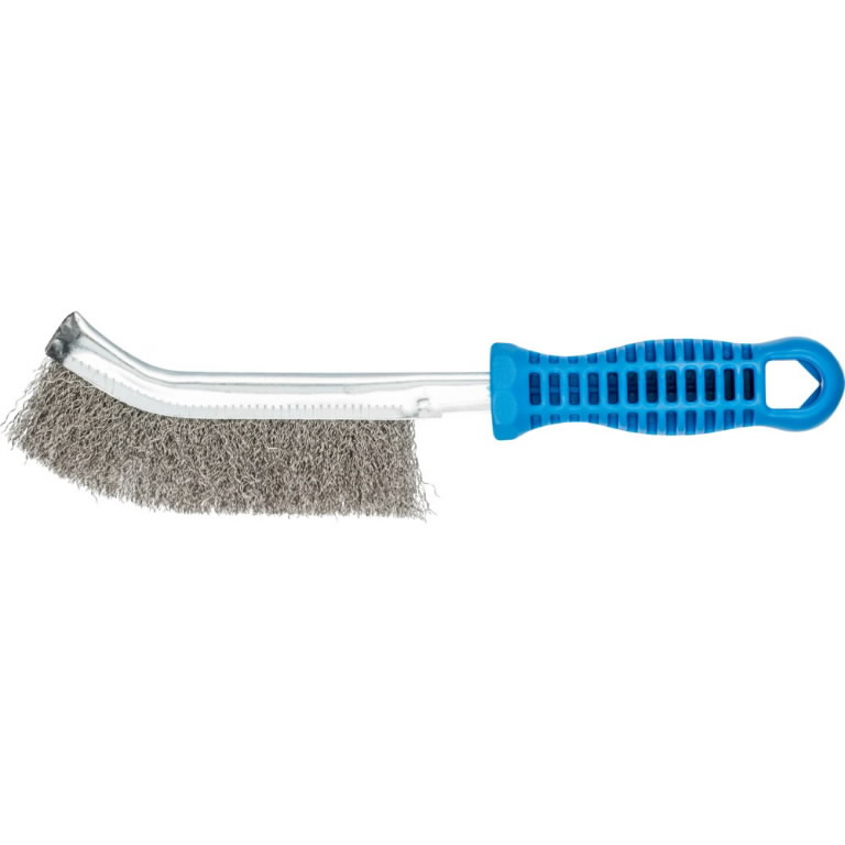 Rankinis vielinis šepetys HBG 10 Steel 1 row with plaSteelic 265mm 0,3mm, Pferd