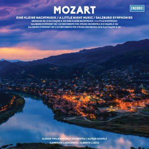 Vinilinė plokštelė MOZART "Eine Kleine Nachtmusik / A Little Night Music / Salzburg Symphony"