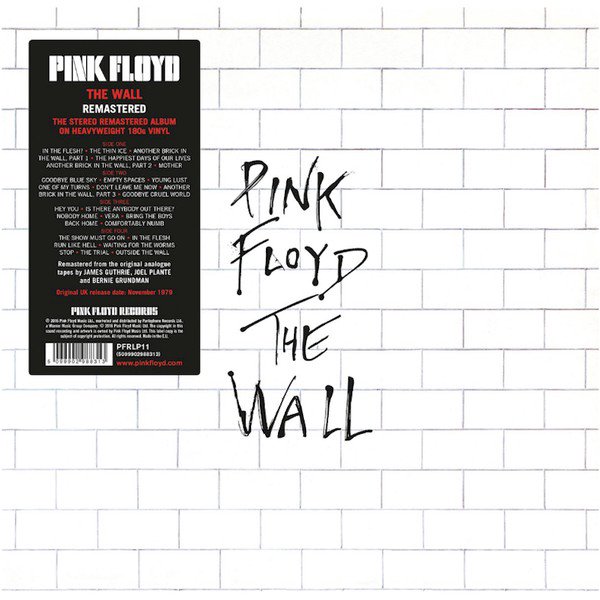 Vinilinė plokštelė PINK FLOYD "The Wall" (2LP)