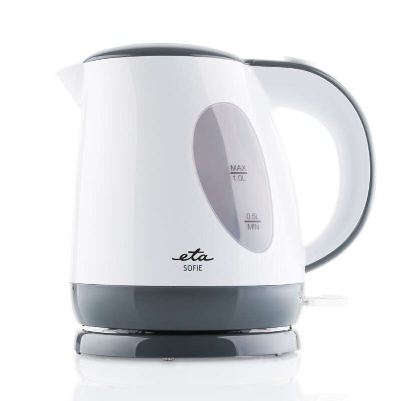 Virdulys ETA SOFIE ETA560490000, elektrinis, 2200 W, 1 L, plastikinis, 360° pasukama bazė, baltas