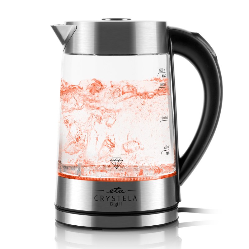 Virdulys ETA ETA515490000 CRYSTELA DIGI II 1.7 L Stiklas