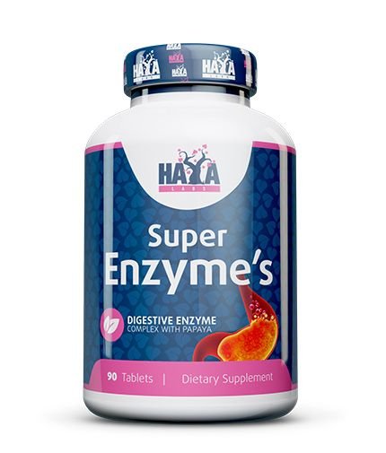 Haya Labs Super Enzyme Complex (Virškinimo fermentų kompleksas) 90 tab.