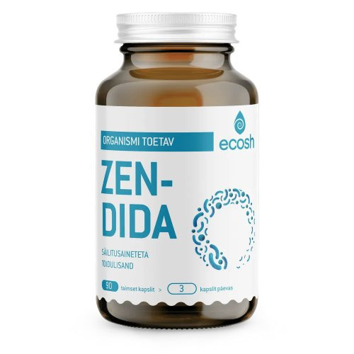 Ecosh Zendida Digestion Maisto papildas virškinamajam traktui Zendida, 90 kapsulių