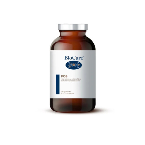 Biocare Fos Fruktooligosacharidų milteliai, 250g
