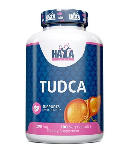 Haya Labs Tudca (tauroursodeoksicholio rūgštis) 100 kaps.