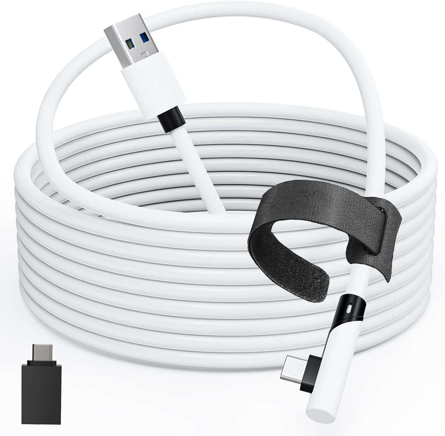 Laidas Meta Quest / Pico Link 5 Gbps USB 3.0 GEN1 5m USB-A (+USB-C)/USB-C