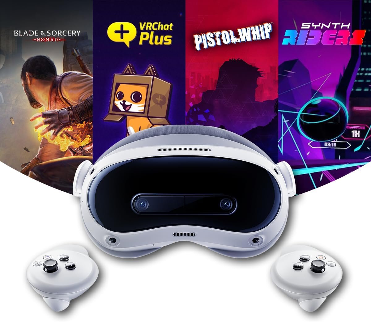 PICO 4 Ultra 256GB VR + 3 žaidimai ir VRC+ prenumerata